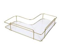 LOLIPPYY Estante Esquinero de Pared Sin Taladro Estantería Acrílica para Baño y Cocina Organizador de Champú y Gel de Ducha Montaje Pared Diseño para Ahorro de Espacio