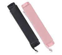 LOLIPPYY Estuche para Lápices Cremallera 2 Piezas de PU Portátil