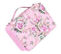 LOLIPPYY Estuche para Lápices De Ranuras para Guardar Obras De Arte Asa para Papelería para Estudiantes y Artistas