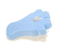 LOLIPPYY Fregador de Pies para Ducha con Ventosas Masajeador de Pies sin Mano Cepillo Exfoliante Limpieza sin Agacharse para Mujeres Embarazadas Casa y Gimnasios