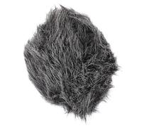 LOLIPPYY Funda De Micrófono Peluche Gruesa Ajustable Para Protección Antiviento y Antisalpicaduras, Uso En Ktv y Conferencias, Compatible Micrófonos Estándar, Color Gris