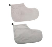LOLIPPYY Funda para Pies Cera de Parafina de Algodón y Felpa, Cómoda y Mejora la Absorción, para Terapia y Cuidado Estético