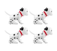 LOLIPPYY Globos Inflables de Perro Dálmata 4 Piezas, Juguete Autoportante 3d de Pvc Seguro, Decoración para Fiestas Infantiles y Relleno de Bolsas de Obsequio