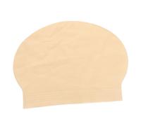 LOLIPPYY Gorra Calva de Látex Color Caqui para Adultos y Mujeres, Flexible y Elástica, Crea Calvicie Realista para Disfraces de Halloween y Conciertos