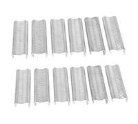 LOLIPPYY Grapas Tipo m Para Jaula De Mascotas y Aves Kit Manual 600 Unidades Acero Bajo Carbono Clips Para Malla y Cercas De Pollos y Conejos Uso En Gallineros y Recintos Exteriores
