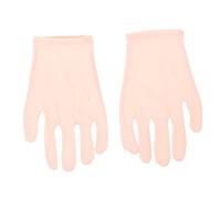 LOLIPPYY Guantes Hidratantes de Algodón con de Bambú para Cuidado de Manos Suaves y Transpirables para Diario y un Color Rosa