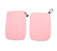 LOLIPPYY Guantes Hidratantes Para Manos Con Parafina Manoplas Térmicas De Algodón Para Terapia De Spa Cubiertas De Reutilizables Para Cuidado y Alivio De Artrosis Rosa Con Banda Elástica