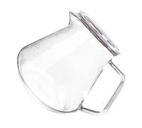 LOLIPPYY Hervidor de Vidrio Resistente al Calor 500 Ml Boquilla Vertedora para Café y Leche Cafetera de Cristal Versátil para Bebidas Calientes y Frías Jarra Portátil para Té y Whisky