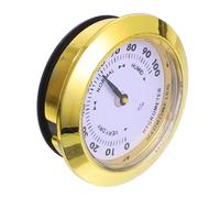 LOLIPPYY Higrómetro Pequeño de Plástico Resistente para Interior Medidor de Humedad Reutilizable para Almacenamiento de Té Compacto y Fácil de Leer para Armarios y Jardines