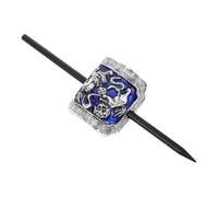 LOLIPPYY Horquilla Retro De León Para Mujer Accesorios De Peinado Varilla De Cabello De Esmalte Detallado Para Coletas y Recogidos Estilo Cultural Único