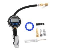 LOLIPPYY Inflador de Neumáticos Digital con Pantalla LCD Medidor de Presión de Aire para Coche Moto y Bicicleta y Resistente con Lectura Rápida y Fácil Manejo