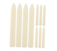 LOLIPPYY Juego de 10 piezas de hueso plegable de plástico duradero, herramienta ergonómica para manualidades de papel, encuadernación de libros de origami y fabricación de tarjetas de bricolaje