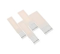 LOLIPPYY Juego de 4 Peines de Transferencia para Máquina de Tejer 4,5 Mm, Accesorio Esencial para Agujas, Herramienta de Transferencia Compatible para Proyectos de Costura y