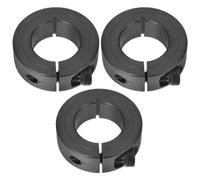 LOLIPPYY Kit de Reparación para Sillas de Oficina 3 Piezas, Anillo de Collarín de Acero Inoxidable para Cilindro de Elevación de Gas, Soporte Ajustable Anti Hundimiento para Silla