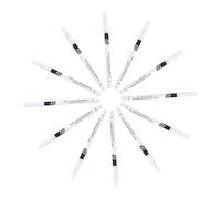 LOLIPPYY Lápices para Dibujar Líneas de Ojos Mango de Madera Blanco, 24 Piezas para Maquillaje Detallado y Resaltar la Mirada en Cualquier Ocasión