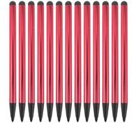 LOLIPPYY Lápiz Óptico Capacitivo para Teléfono Móvil y Tablet 20 Unidades Color Rojo Compacto y Preciso para Dibujo y Escritura en Pantallas Táctiles