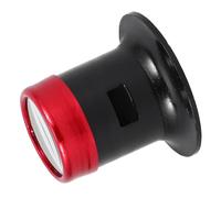 LOLIPPYY Lupa de Joyería y Relojero 10x Vidrio Herramienta Liviana para Trabajos de Cerca Profesionales y Entusiastas Reparación de Relojes y Joyas Portátil Compacta