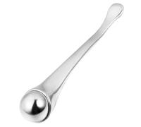 LOLIPPYY Masajeador Facial Metálico Multifunción con Espátula para Crema y Aplicador de Diseño Ligero y Portátil para de Ojos y Cuidado Antiedad Herramienta Duradera para y Cosmética