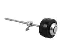 LOLIPPYY Maza de Bombo Negra Cabeza de Goma Redonda, Martillo de Repuesto para Pedal de Batería, Accesorio Compatible para Pedales de Bombo, Duradero y Antideslizante, Uso en Batería