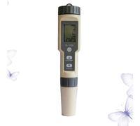 LOLIPPYY Medidor de Salinidad Multifuncional Precisión ±0.001, Detección Automática, Material Plástico, Adecuado para Test Salinidad en Piscinas y Estanques de Peces