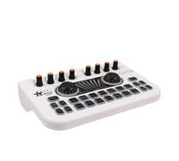 LOLIPPYY Mini Mezclador De Dj Mezcladoras De Dj Consola Mezcladora De Sonido Mezclador De Streaming Procesador De Karaoke Digital