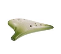 LOLIPPYY Ocarina Tutorial para Principiantes y Músicos Hecha a Mano Tradicional de Barro Verde, Fácil de Tocar Instrumento Portátil para Música Clásica y Estudio