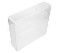 LOLIPPYY Organizador de Almacenamiento de Belleza con Tapa Perfumista con 4 Separadores Extraíbles Almacenaje Maquillaje Transparente para Encimera