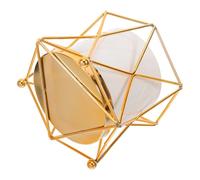 LOLIPPYY Organizador de Escritorio de Cerámica y Hierro Pequeño, Portalápices Cubo Multifuncional para Bolígrafos y Brochas, Contenedor para Oficina, Hogar y Estudio, Fácil de Limpiar