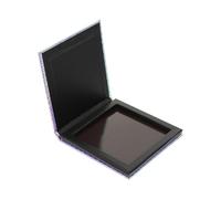 LOLIPPYY Paletas De Sombras De Ojos De Magnéticas 1 Unidad Tamaño Pequeño 10x10x1.4 Cm Para Maquillaje Viajero Diseño De Escamas De Pez Multicolor