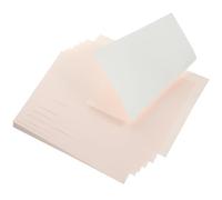 LOLIPPYY Papel de Transferencia Térmica A4 para Sublimación 100 Hojas Base Blanca y Rosa Papel para Impresión y Transferencia Camisetas Tazas y Textiles Recubrimiento de Poliéster