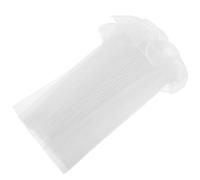 LOLIPPYY Papel para Envolver Flores Borde de Perlas Malla Arrugada de 28 CM X 365 M Tela Semitransparente Transpirable para Manualidades y Embalaje Floral en Bodas y Eventos