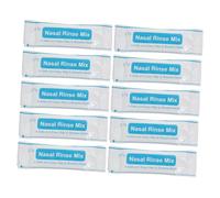 LOLIPPYY Paquetes de Sal para Enjuague Nasal 40 Sobres sin Minerales Añadidos Se Disuelve Instantáneamente Indicado para Adultos y Niños Limpieza Nasal Diaria Fácil de Transportar