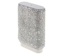 LOLIPPYY Pastillero Diario Pequeño con Compartimentos Bling para Viaje y Uso Casa Portátil y Compacto para Organizar Medicamentos Mañanas Tardes y Noches