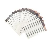LOLIPPYY Pegatinas para Cejas Impermeables de Papel Negro, 12 Unidades, Aspecto Natural sin Dañar la Piel, Adecuado para Probar Nuevas Formas de Cejas