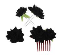 LOLIPPYY Peine de 7 Dientes, 2 Horquillas en U y Broche para Novias y Damas de Honor, Ideales para Bodas y Fiestas