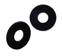 LOLIPPYY Placa de Interruptor para Guitarra Eléctrica Anillo de Arandela Rítmica Letras Doradas Repuesto Duradero y Instalación