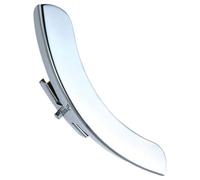 LOLIPPYY Placa de Protección Apoyabrazos Resistente de Aleación de Zinc para Banjo Accesorio Práctico y Duradero Color Plata Superficie Lisa