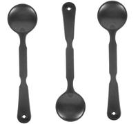 LOLIPPYY Placa Oclusora para Pruebas Visuales 3 Piezas Kit de Cubierta Ocular de Plástico Negro Herramienta Optometría Ligera Uso Escolar y Hospitalario para Pacientes de Todas las Edades