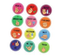 LOLIPPYY Pósters de Manuales para Aula Inclusiva para Estudiantes de Educación Infantil y Primaria Diseño Educativo y de Asiento para Fomentar Comportamiento