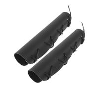 LOLIPPYY Protector de Mano para Trompa Francesa de PU Antideslizante 2 Piezas Accesorio Ligero y Portátil para Protección del Mango Práctica y Presentación