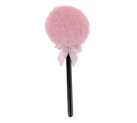 LOLIPPYY Puff de Maquillaje con Mango y Diseño de Varita Mágica Esponja Ultrasuave para Polvo Suelto Herramienta de Belleza para Aplicación Uniforme y Absorción Eficaz Color Rosa