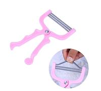 LOLIPPYY Removedor Facial Manual de con Hilo para Cejas y Mejillas Herramienta de Depilación sin Húmedo y Seco Colores Aleatorios para Mujer Color Aleatorio