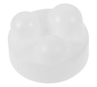 LOLIPPYY Repuesto de Bola Giratoria de Plástico Resistente para Silla de Masaje, Mecanismo de Rodillos de 3 Puntos para Masaje de Cuello y Espalda, Accesorio Compatible para Sillones