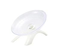 LOLIPPYY Rueda Silenciosa para Hámster de Plástico Segura y Anticaídas Disco de Ejercicio Cromático para Mascotas Pequeñas Juguete Deportivo para Erizos y Jerbos Color Color Aleatorio