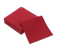 LOLIPPYY Servilletas de Cóctel Antiestáticas Negras 20x20 Cm, Paquete de 25 Unidades, Toallas de Papel sin Polvo para Bares, Restaurantes y Eventos de Fiesta