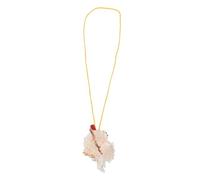 LOLIPPYY Silbato de Caracol Natural de Concha Beige de 9-10 Cm para Actividades al Aire Libre y Decoración de Bodas Cuerda Resistente y Uso Versátil Color Aleatorio