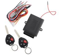 LOLIPPYY Sistema de Alarma Antirrobo para Coche 12v Control Remoto Desbloqueo y Apertura Remota del Maletero Sistema de Seguridad Automática para Vehículos Kit Práctico y Duradero