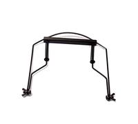 LOLIPPYY Soporte de Armónica Metálico para Cuello Ajustable Bloqueo Doble Tuerca Compatible con Armónicas de Marco Resistente y Ligero para Tocar