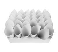 LOLIPPYY Soporte para Conos de Confeti Boda con Bandeja para Conos de Pétalos y Dulces Caja con Cinta Adhesiva Doble Cara para Fiestas y Celebraciones