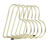 LOLIPPYY Sujetalibros de Hierro con Diseño Retráctil Forma de Corazón Soporte Robusto para Libros Escritorio Accesorio de Oficina Decorativo y Organizador Práctico